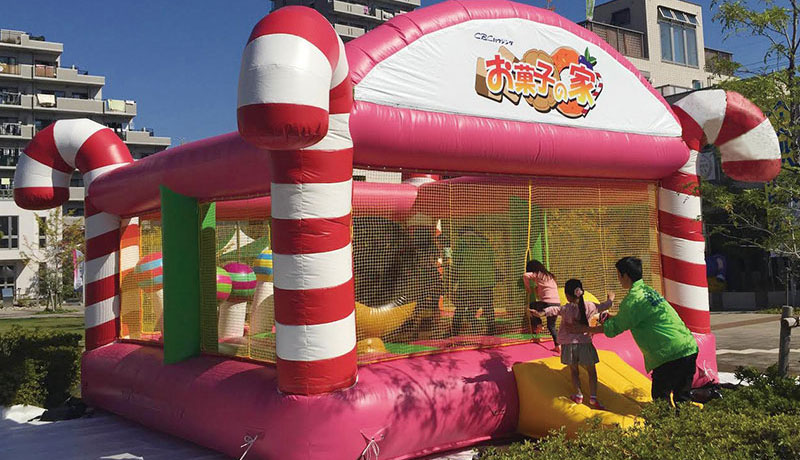 ふわふわお菓子の家