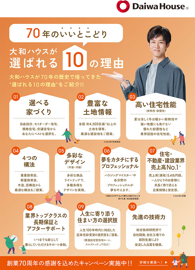 秋の住宅フェア開催!<br>
展示場にご予約・ご来場でAmazonギフトカード最大7,000円分 プレゼント!(来場予約を初めてご利用される方対象)