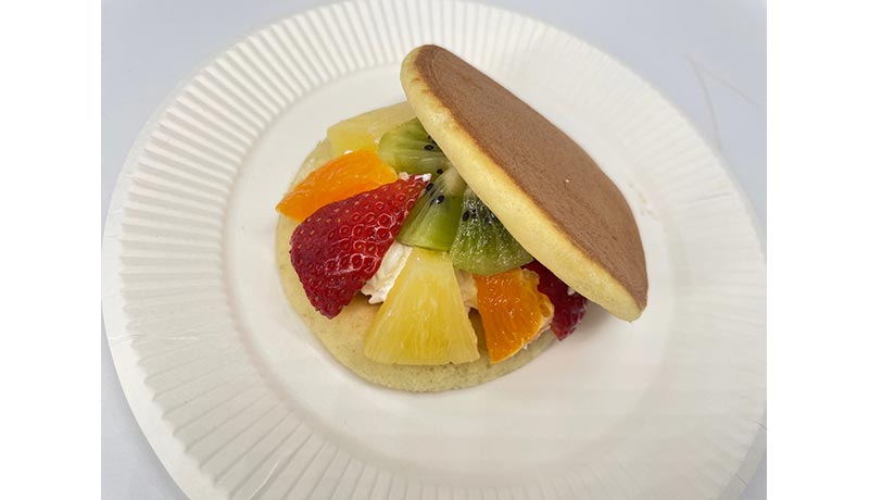 フルーツどら焼きを作ろう!!