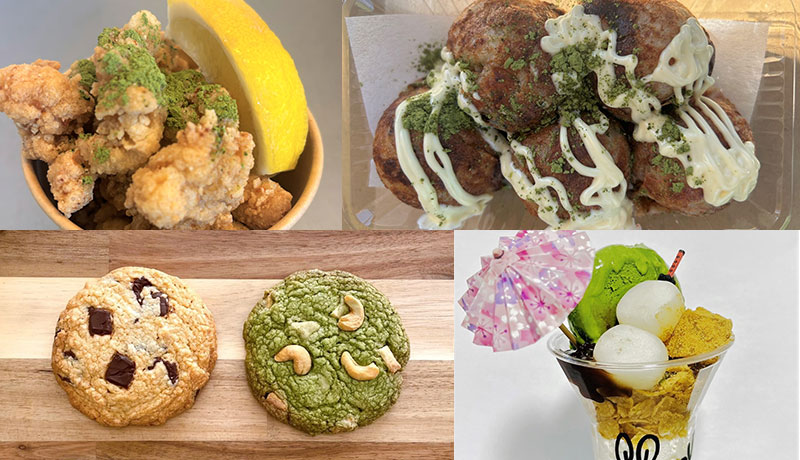 抹茶を使ったスイーツやグルメのキッチンカーがやってくる!