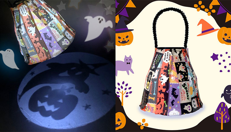 ハロウィン工作教室<br>
ハロウィントリックライトを作ろう！
